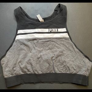 PINK VICTORIA SECRET SIZE LRG SPORTS BRA